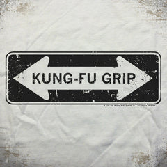 Kung-Fu Grip tee - The Flying Pork Apparel Co.