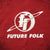 FF White Logo tee - The Flying Pork Apparel Co.