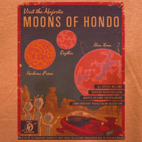 Moons of Hondo tee