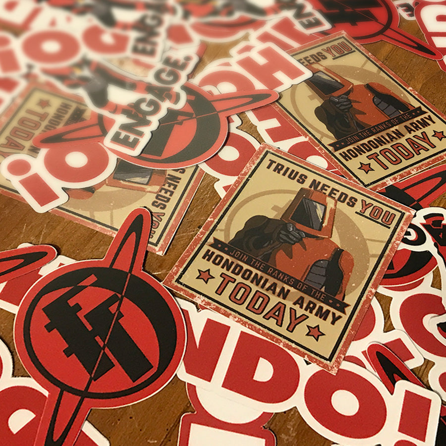 Ff Max Sticker FF Sticker Bundle – The Flying Pork Apparel Co.