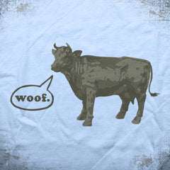 Woof Cow tee - The Flying Pork Apparel Co.