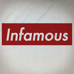 Infamous Supreme tee - The Flying Pork Apparel Co.