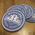 MBW Rubber Coasters - The Flying Pork Apparel Co.
