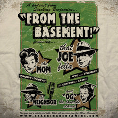 The Basement tee - The Flying Pork Apparel Co.