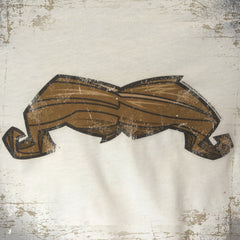 Mustache tee - The Flying Pork Apparel Co.